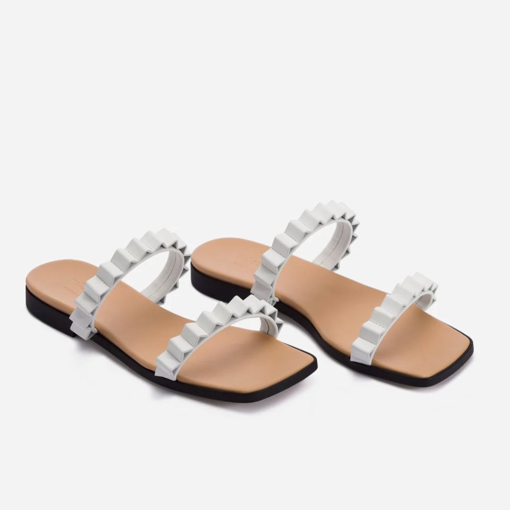 Mlouye Thelma Sandal - White